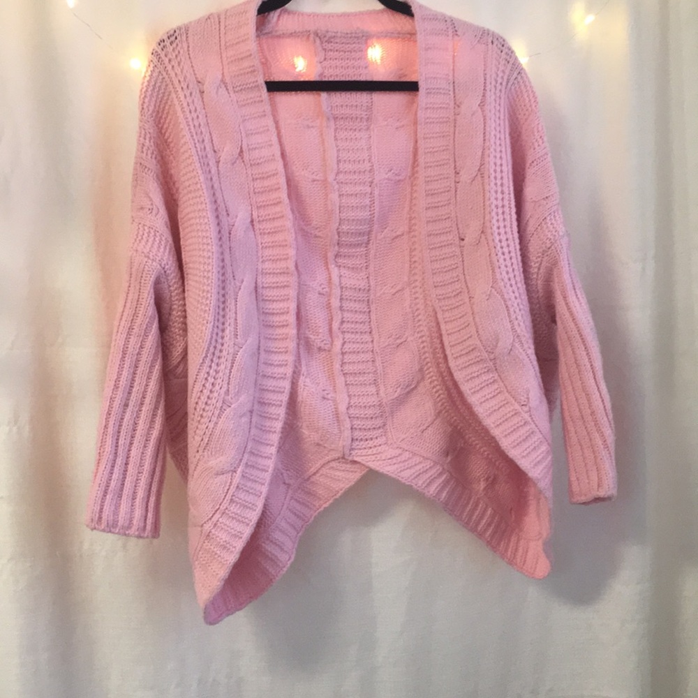 Pink sweater